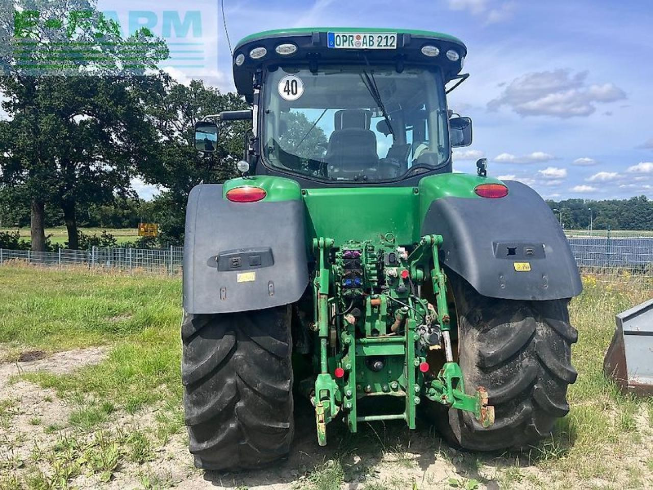 Traktors John Deere 7290r: foto 10