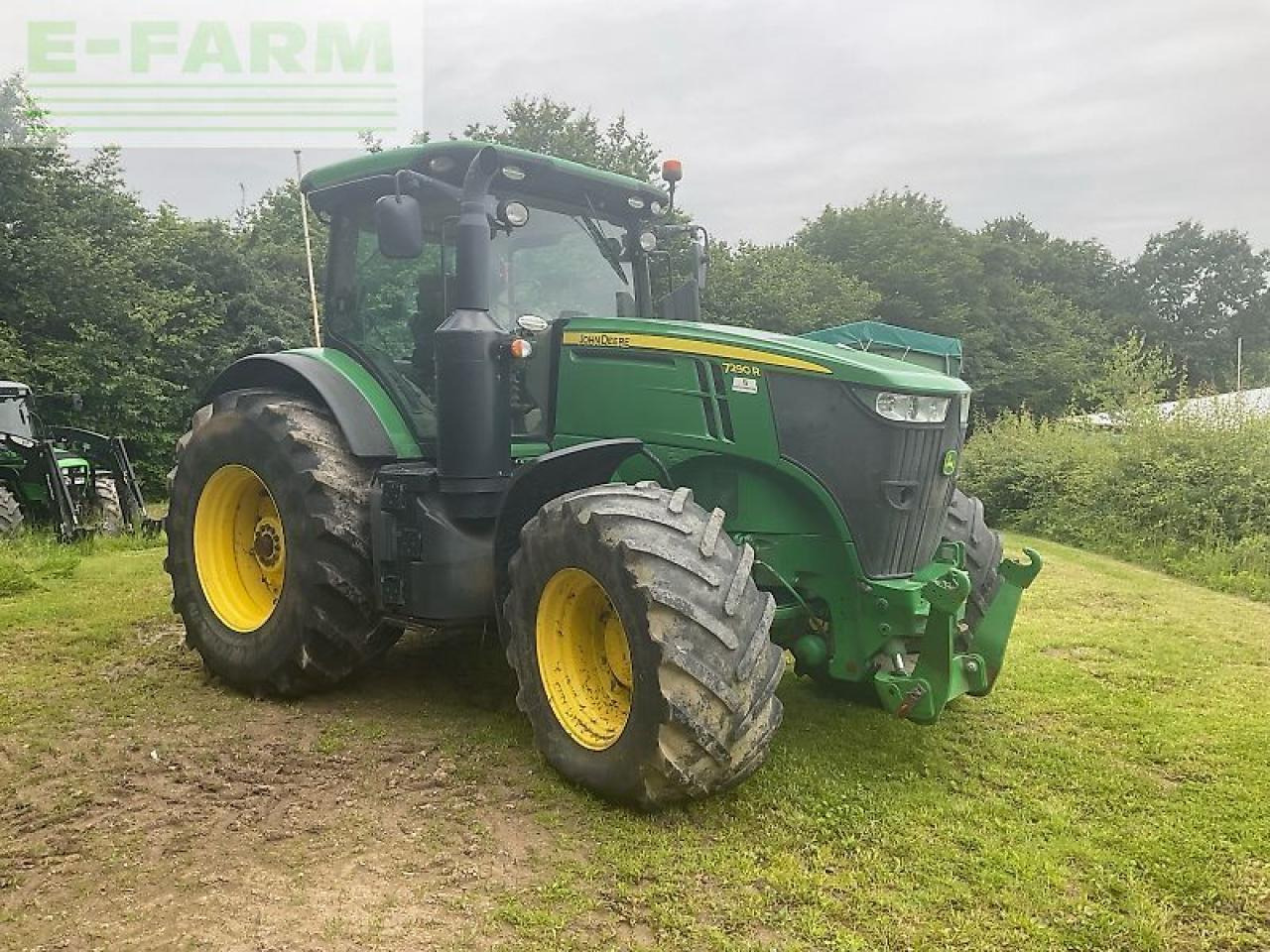 John Deere 7290r - Traktors: foto 2 John Deere 7290r - Traktors: foto 2