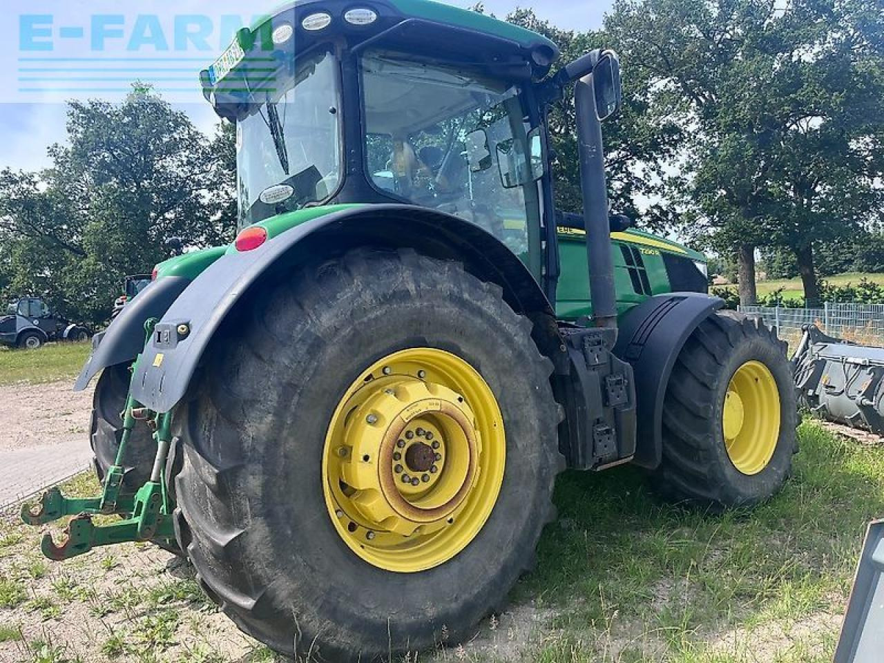 Traktors John Deere 7290r: foto 11