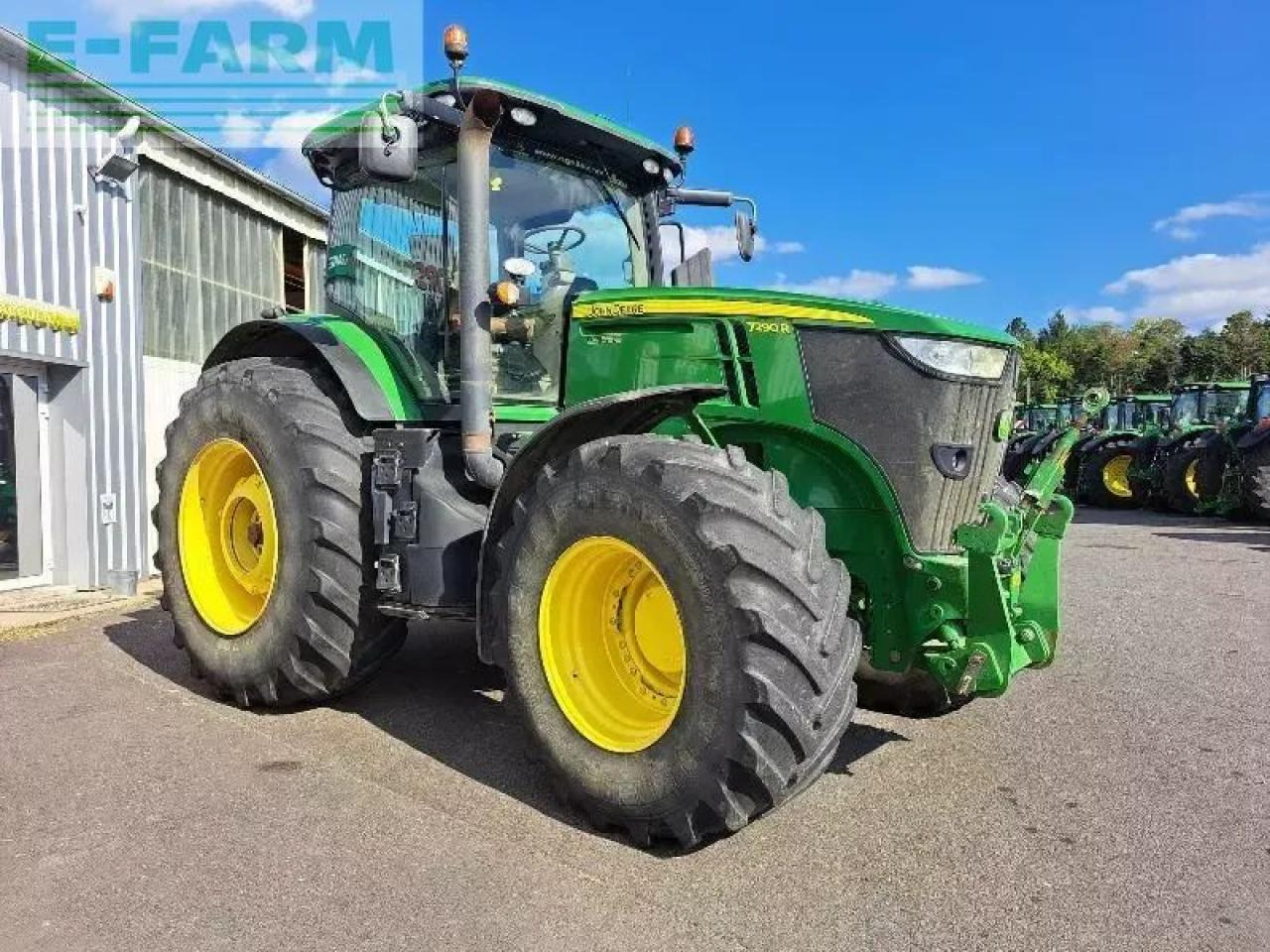John Deere 7290r - Traktors: foto 1 John Deere 7290r - Traktors: foto 1