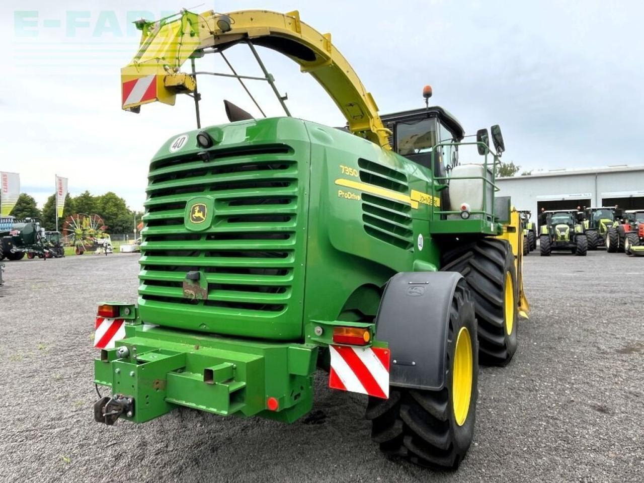 John Deere 7350 prodrive, allrad, 40 km/h, kemper 360, pick - Lopbarības kombains: foto 5 John Deere 7350 prodrive, allrad, 40 km/h, kemper 360, pick - Lopbarības kombains: foto 5