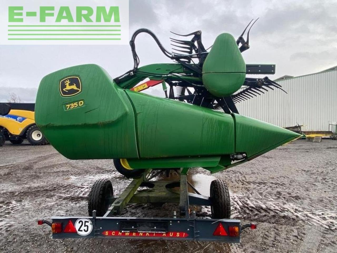 John Deere 735d (10,66m) - Labības heders: foto 5 John Deere 735d (10,66m) - Labības heders: foto 5