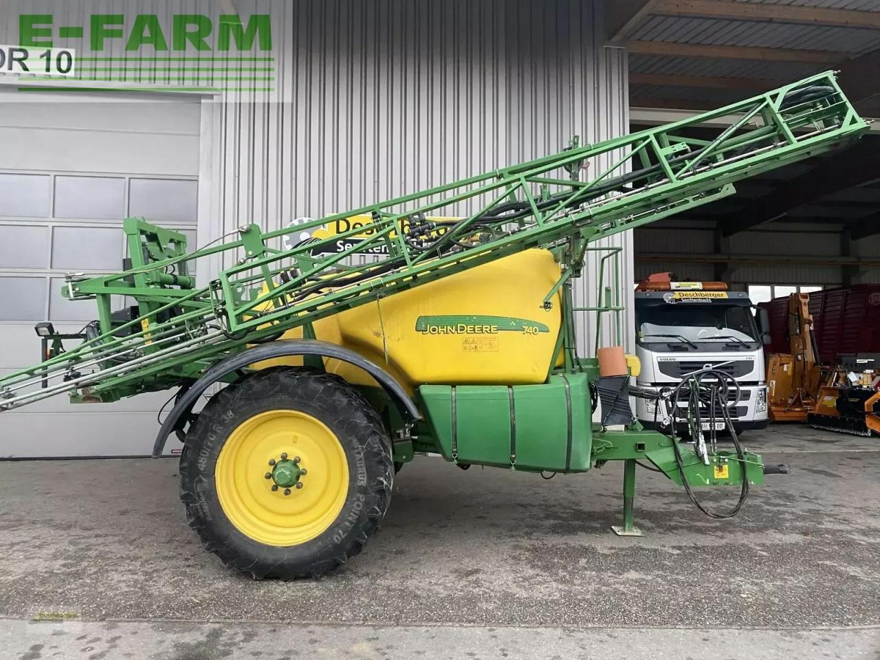John Deere 740 - 28 m - Piekabināmais miglotājs: foto 2 John Deere 740 - 28 m - Piekabināmais miglotājs: foto 2