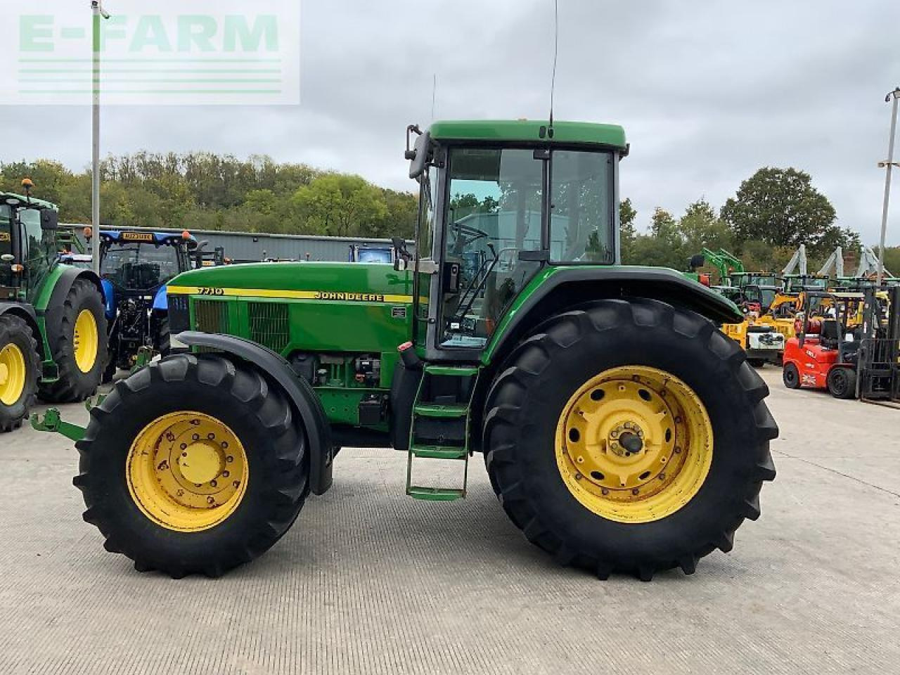 John Deere 7710 tractor - Traktors: foto 5 John Deere 7710 tractor - Traktors: foto 5