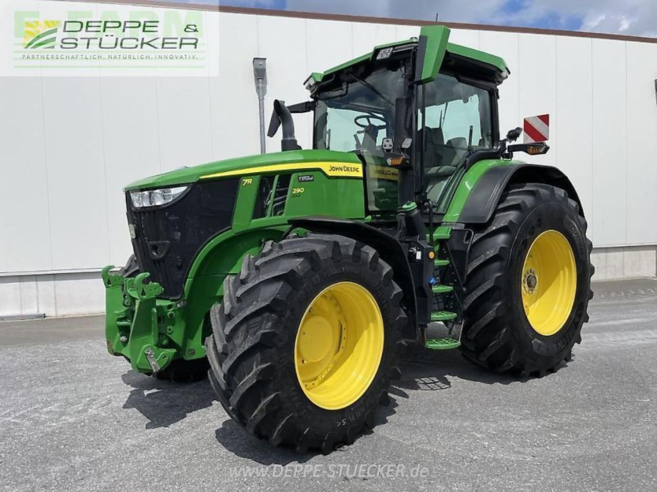 John Deere 7r 290 - Traktors: foto 1 John Deere 7r 290 - Traktors: foto 1