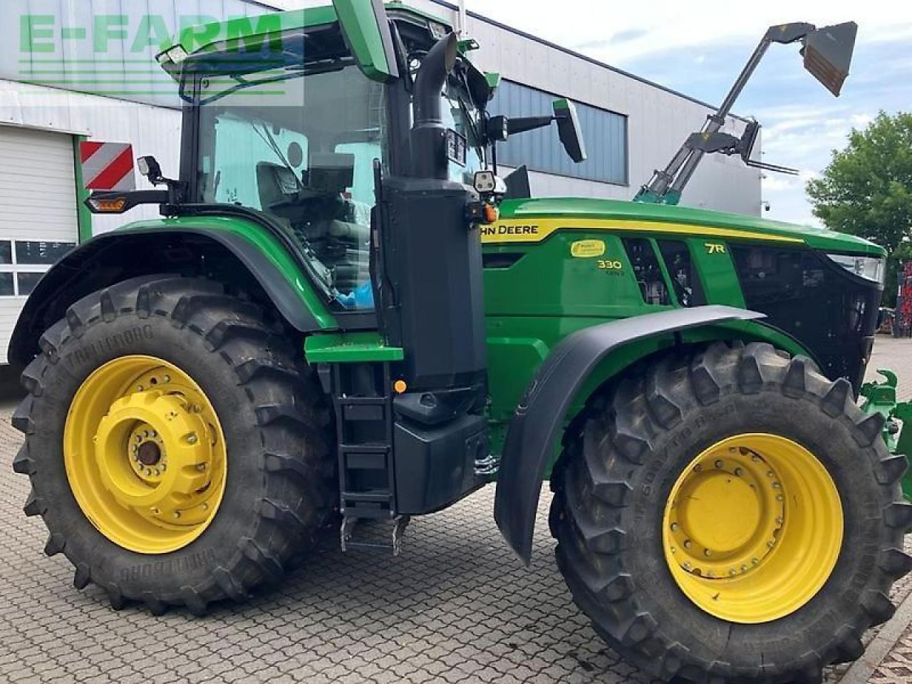 John Deere 7r 330 - Traktors: foto 4 John Deere 7r 330 - Traktors: foto 4