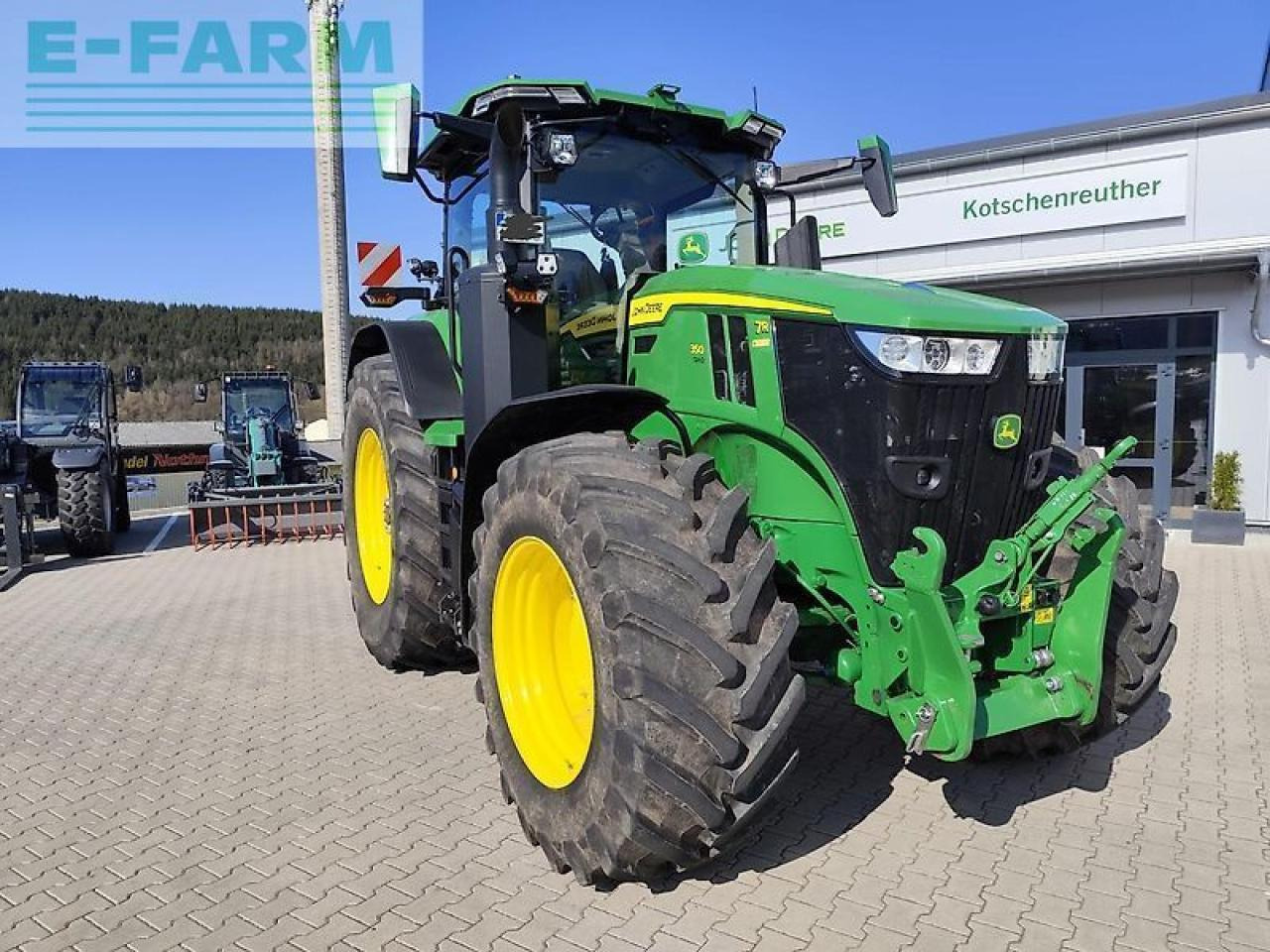 John Deere 7r 350 - Traktors: foto 2 John Deere 7r 350 - Traktors: foto 2