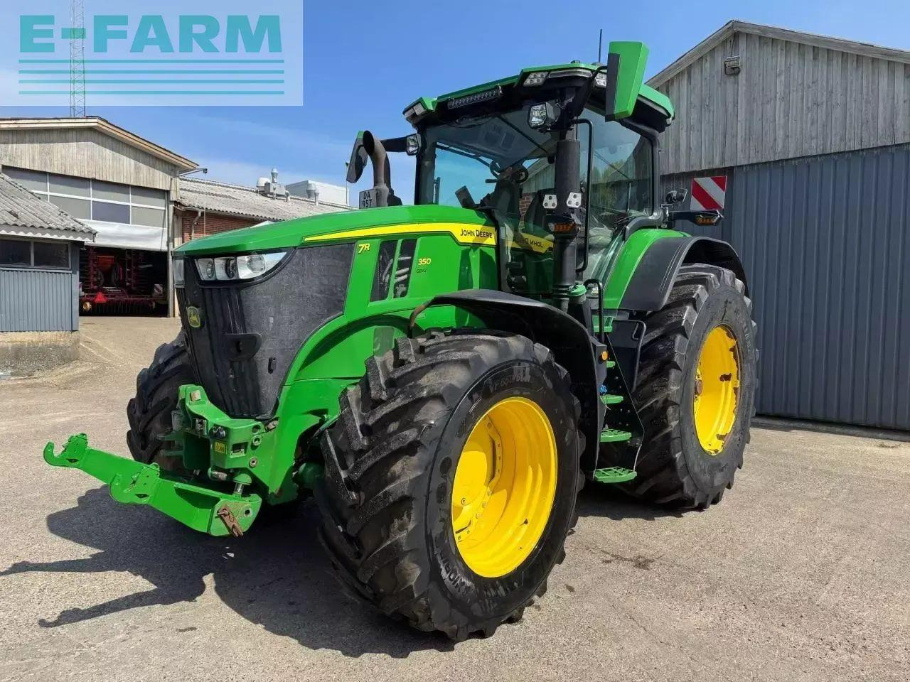John Deere 7r 350 - Traktors: foto 1 John Deere 7r 350 - Traktors: foto 1