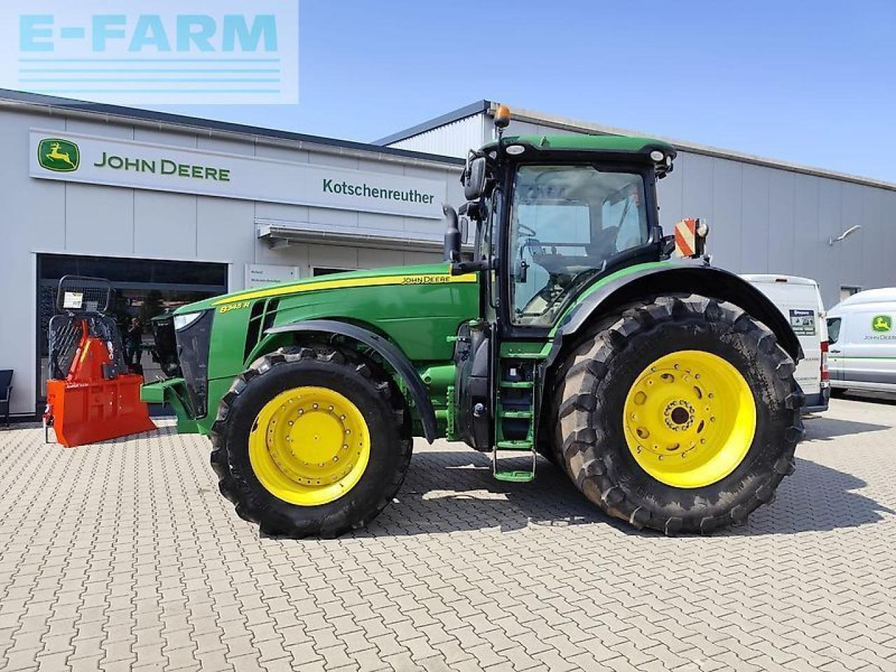 John Deere 8345r - Traktors: foto 4 John Deere 8345r - Traktors: foto 4