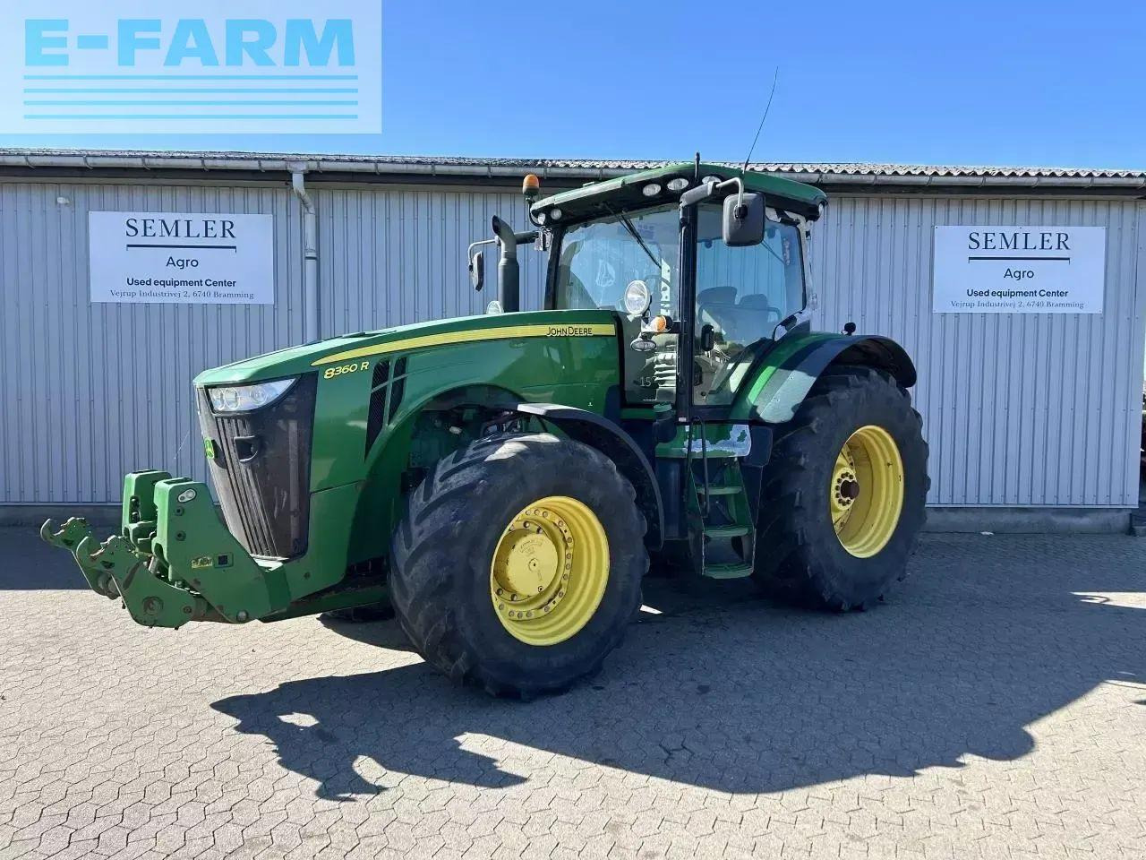 John Deere 8360r - Traktors: foto 1 John Deere 8360r - Traktors: foto 1
