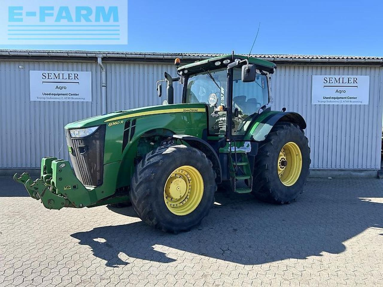 John Deere 8360r - Traktors: foto 1 John Deere 8360r - Traktors: foto 1