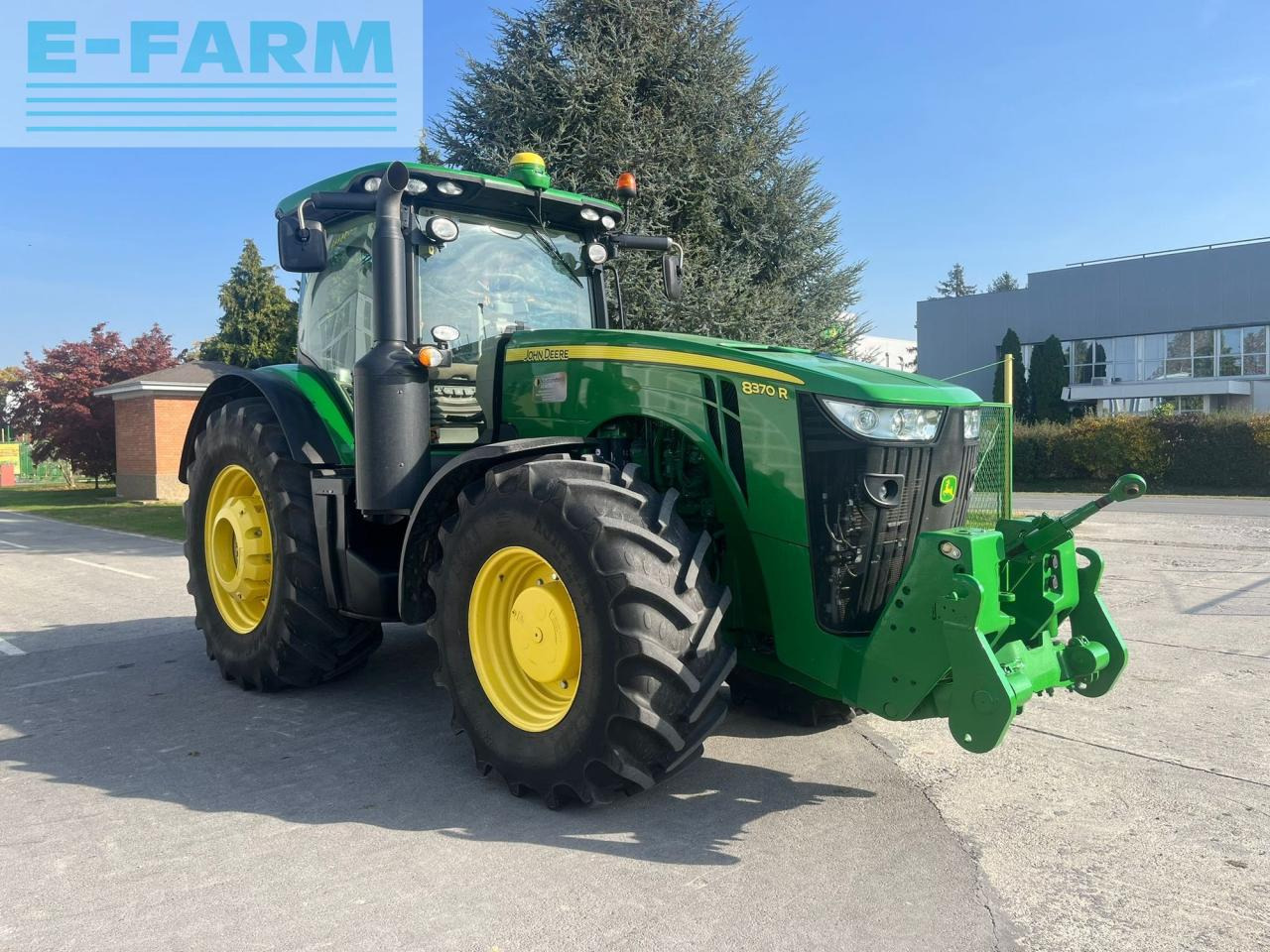John Deere 8370R - Traktors: foto 2 John Deere 8370R - Traktors: foto 2