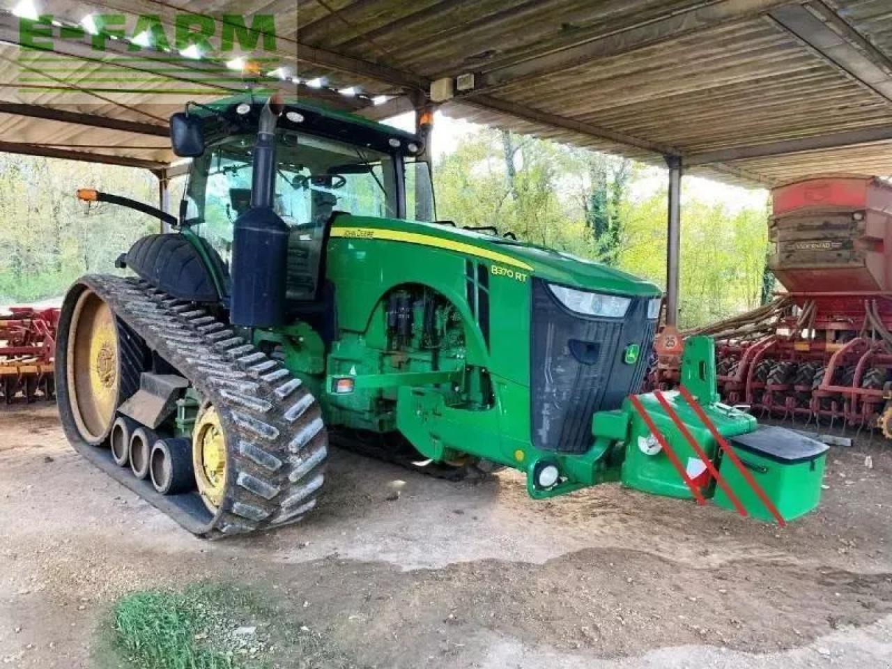 John Deere 8370rt - Kāpurķēžu traktors: foto 2 John Deere 8370rt - Kāpurķēžu traktors: foto 2
