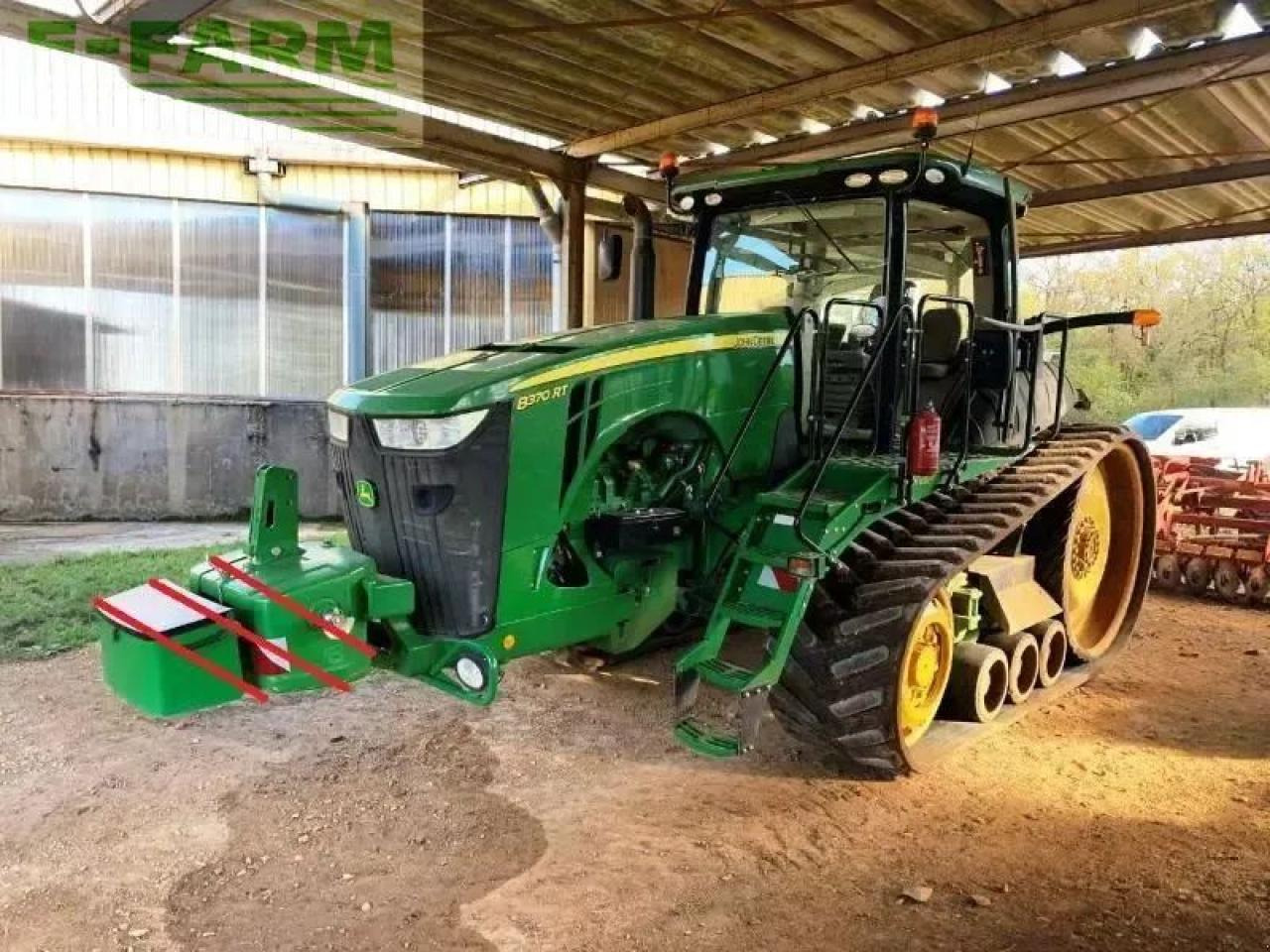 John Deere 8370rt - Kāpurķēžu traktors: foto 1 John Deere 8370rt - Kāpurķēžu traktors: foto 1