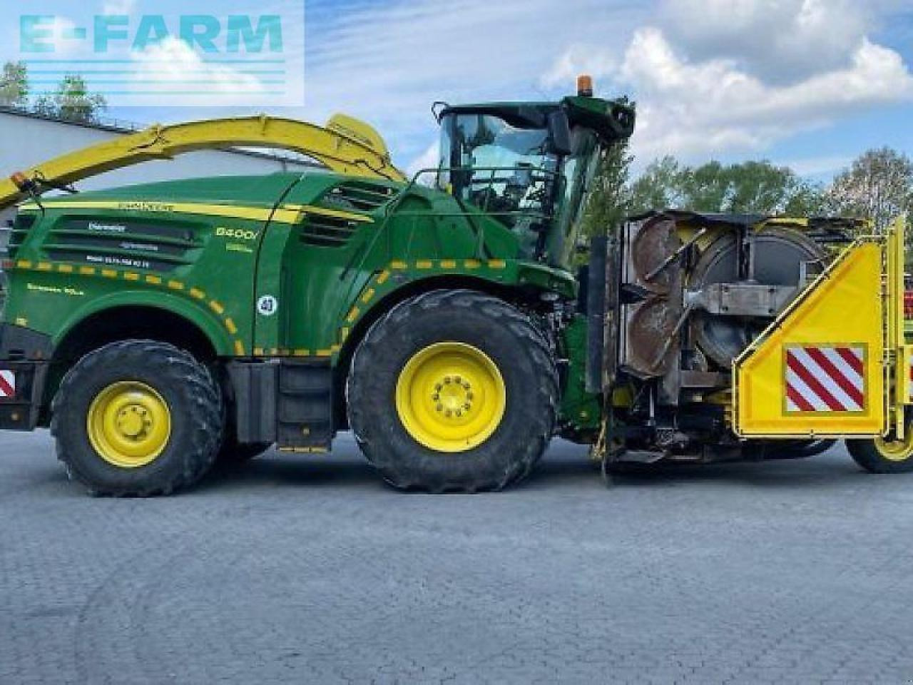 John Deere 8400i stalkbuster - Lopbarības kombains: foto 4 John Deere 8400i stalkbuster - Lopbarības kombains: foto 4