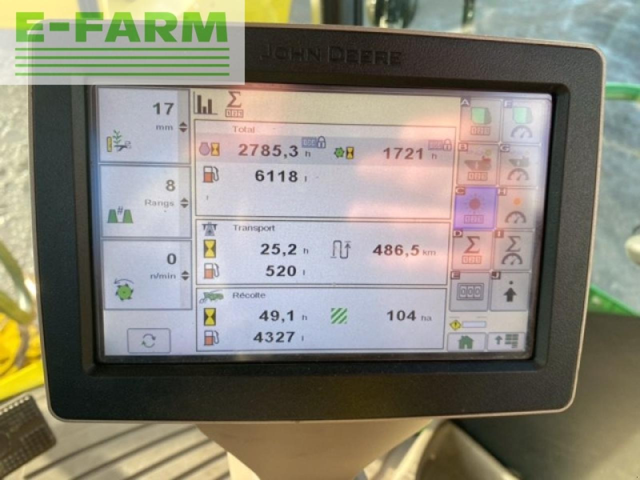 Lopbarības kombains John Deere 8500: foto 10 Lopbarības kombains John Deere 8500: foto 10