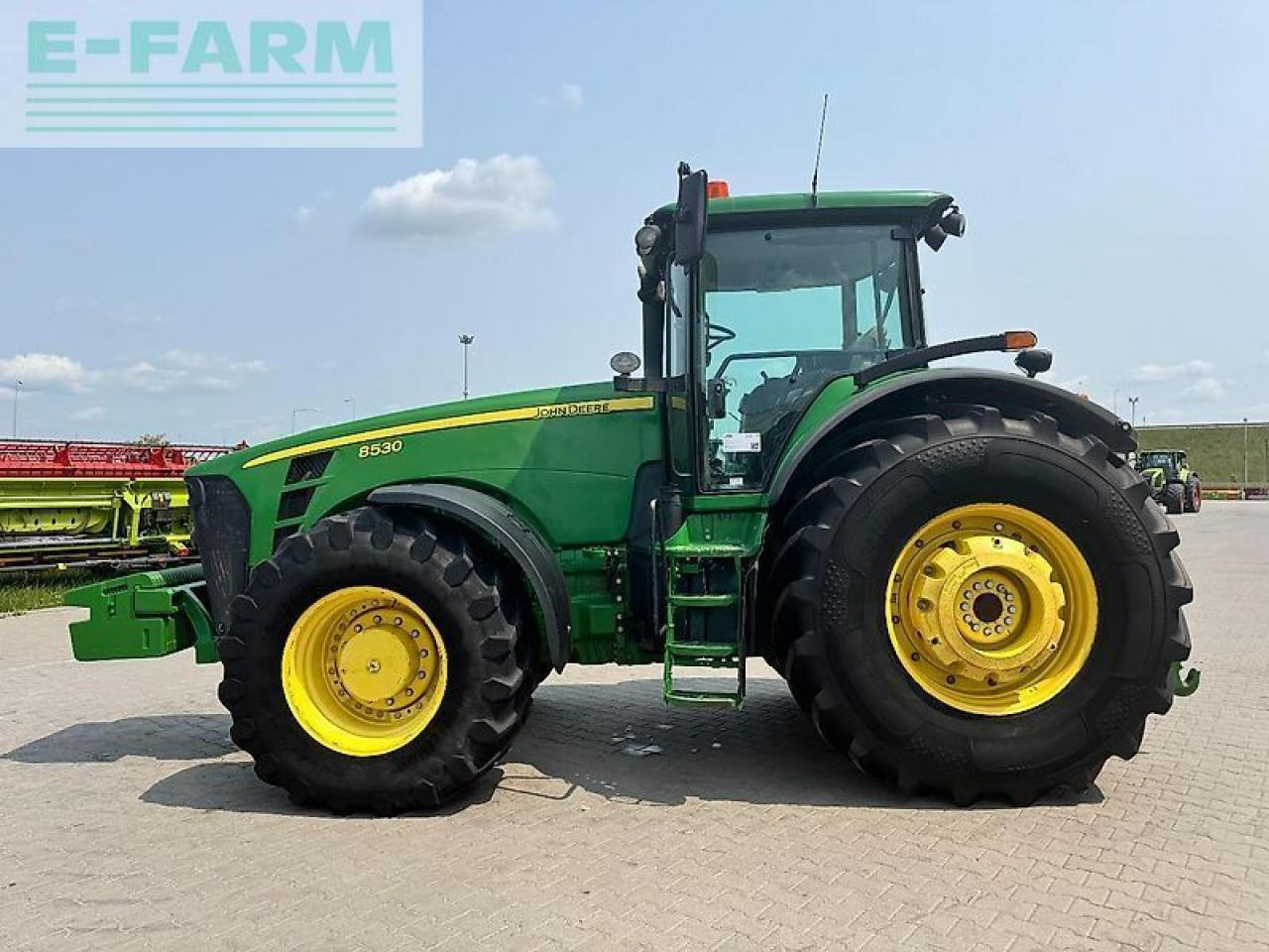 John Deere 8530 - Traktors: foto 4 John Deere 8530 - Traktors: foto 4