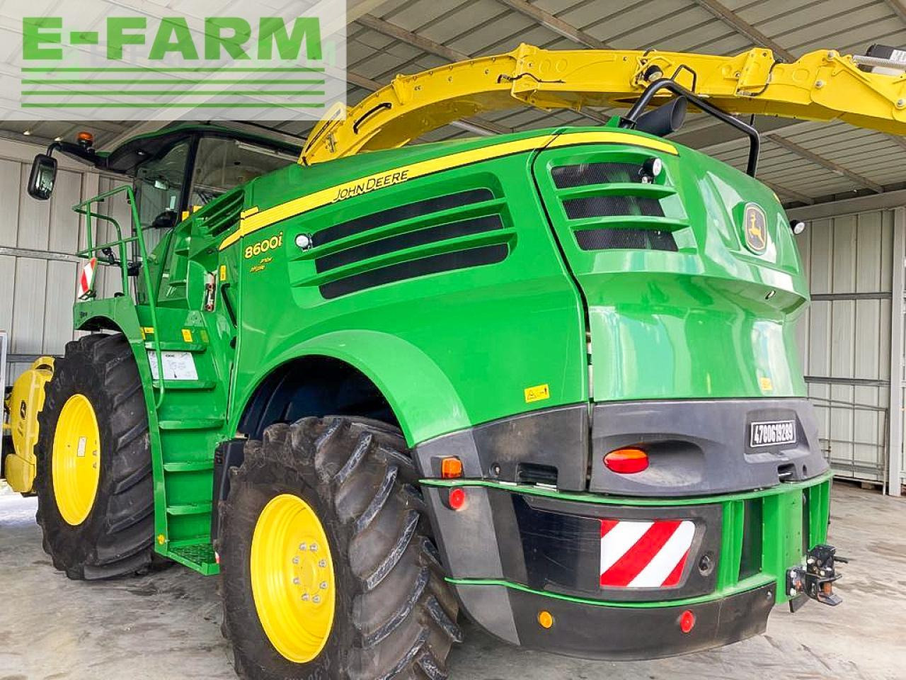 Lopbarības kombains John Deere 8600I: foto 6
