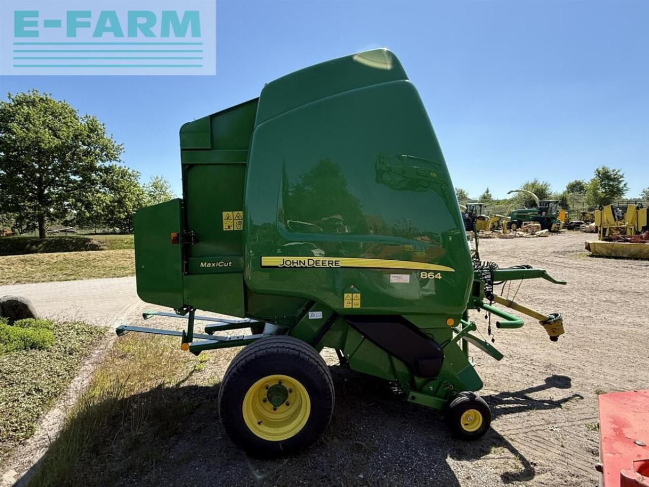 John Deere 864 maxi cut - Kīpu prese: foto 5 John Deere 864 maxi cut - Kīpu prese: foto 5