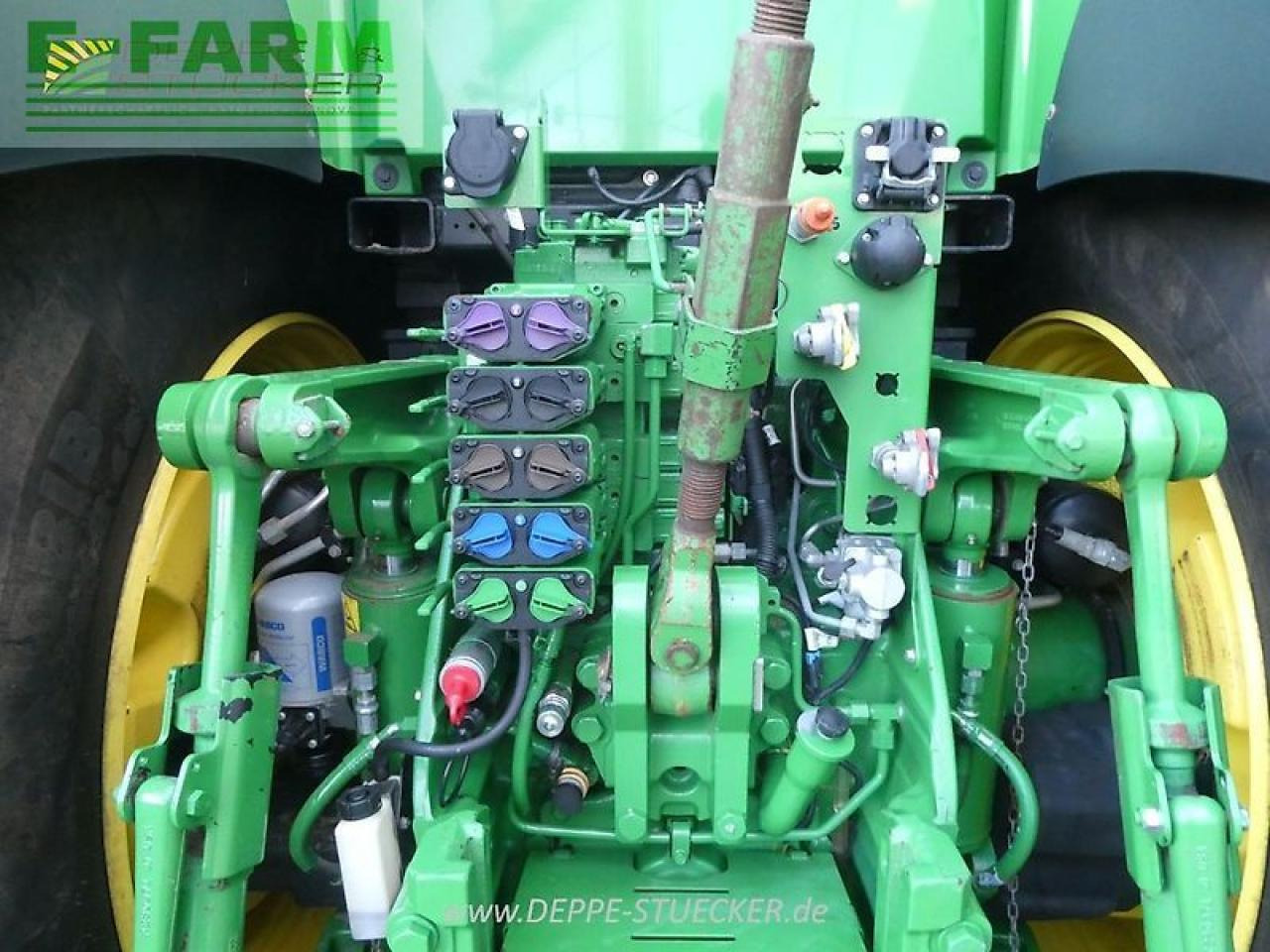 Traktors John Deere 8r 410: foto 6