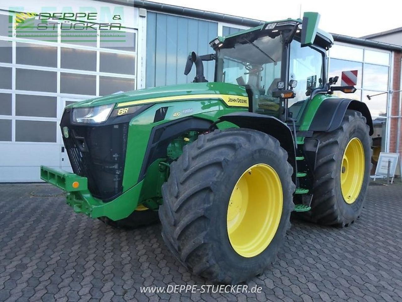John Deere 8r 410 - Traktors: foto 1 John Deere 8r 410 - Traktors: foto 1