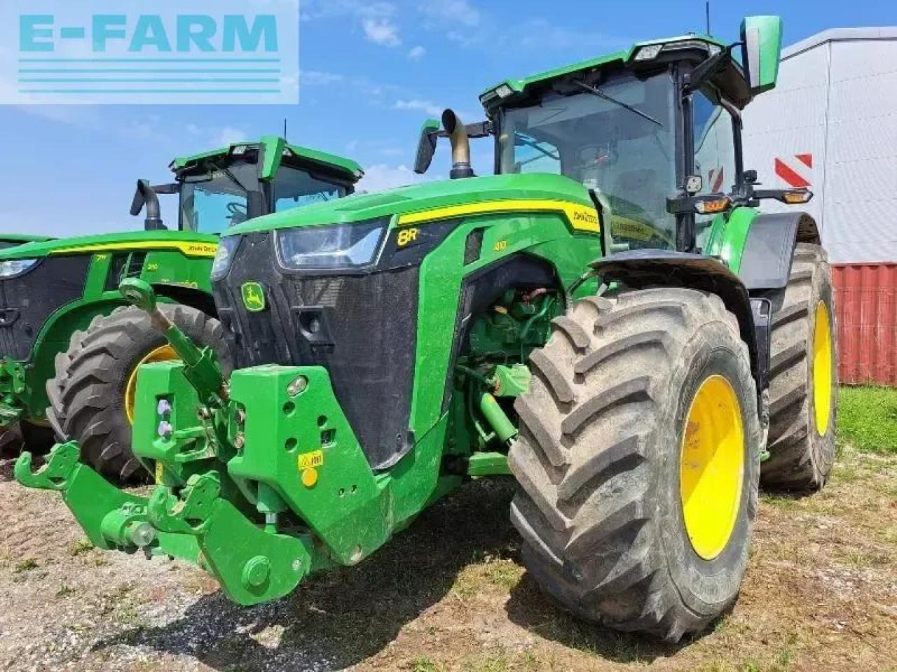 John Deere 8r 410 - Traktors: foto 1 John Deere 8r 410 - Traktors: foto 1