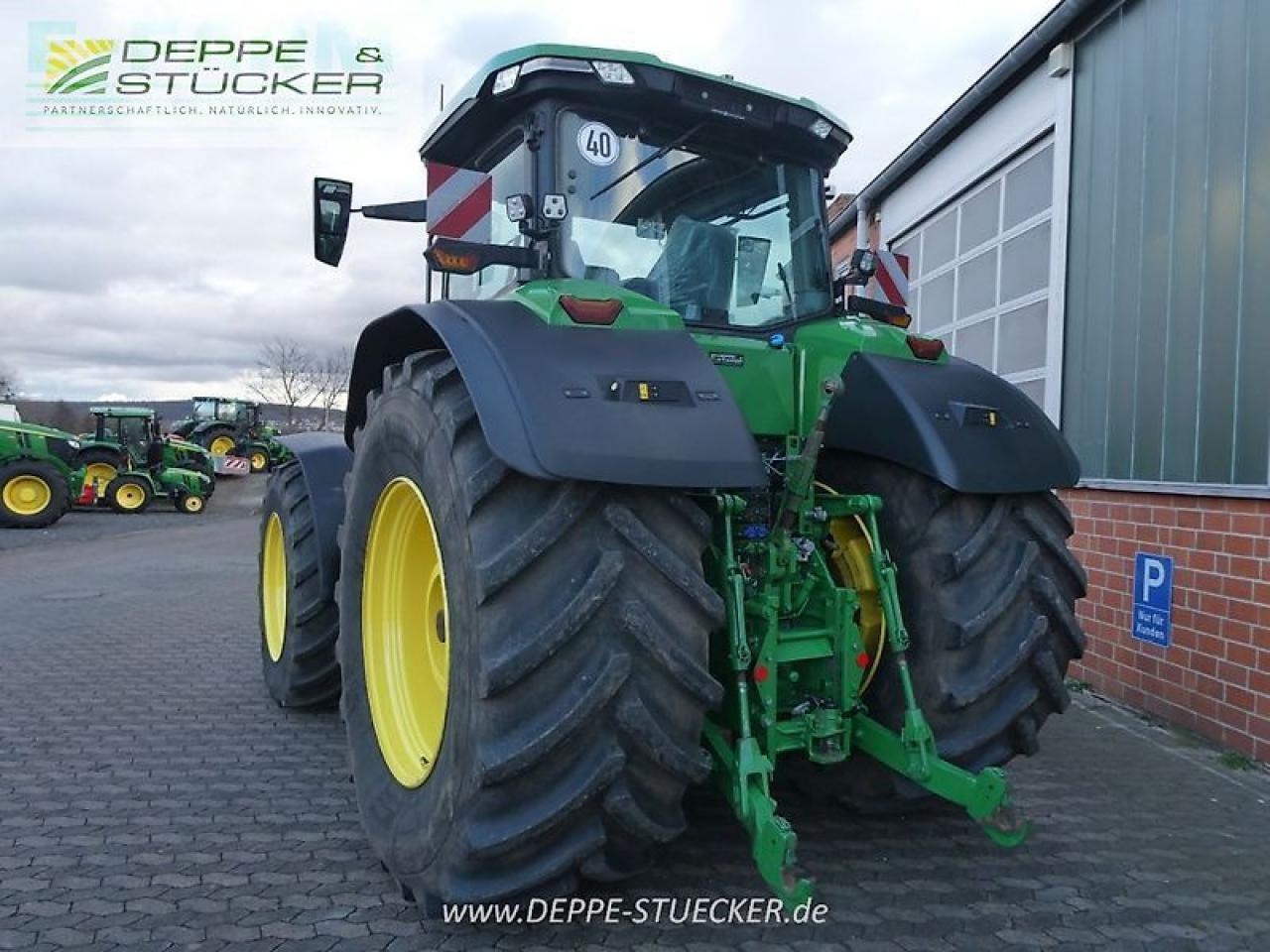 John Deere 8r 410 - Traktors: foto 4 John Deere 8r 410 - Traktors: foto 4