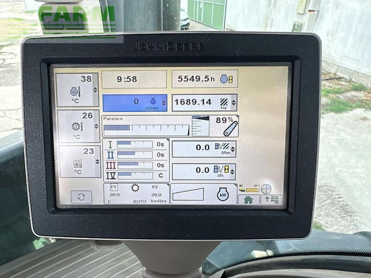 Kāpurķēžu traktors John Deere 9460rt: foto 36