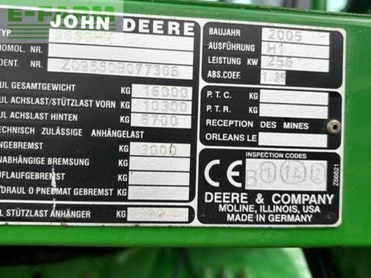 John Deere 9660I WTS - Labības kombains: foto 5 John Deere 9660I WTS - Labības kombains: foto 5