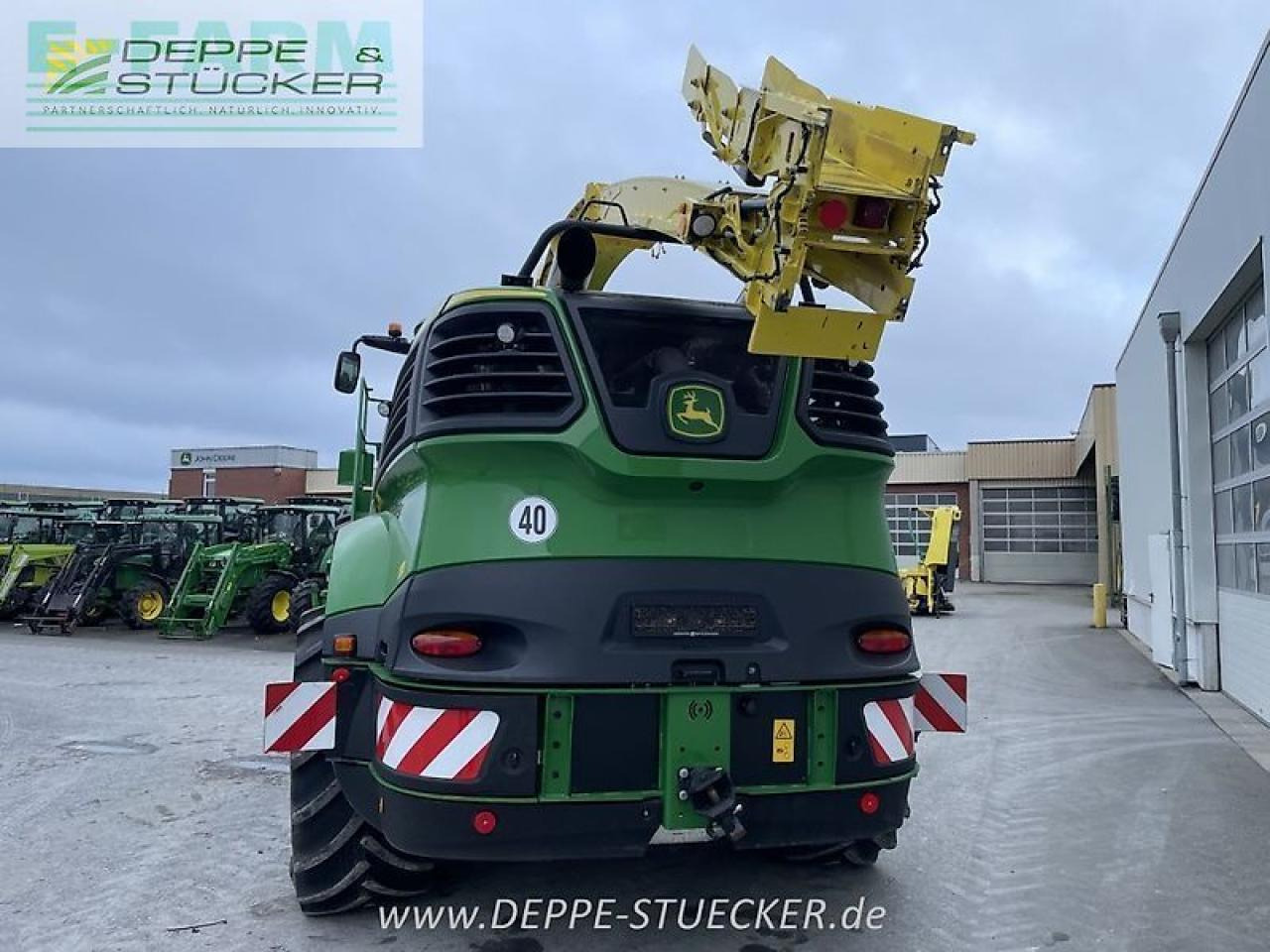 Lopbarības kombains John Deere 9700i: foto 12