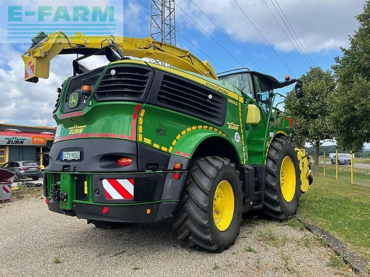 Lopbarības kombains John Deere 9800i (my2022): foto 8