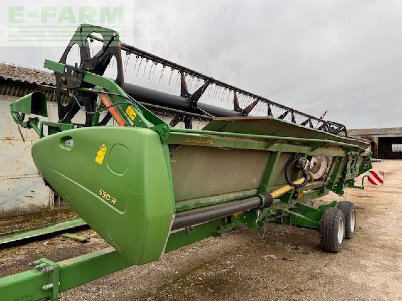 Labības kombains John Deere T670: foto 11
