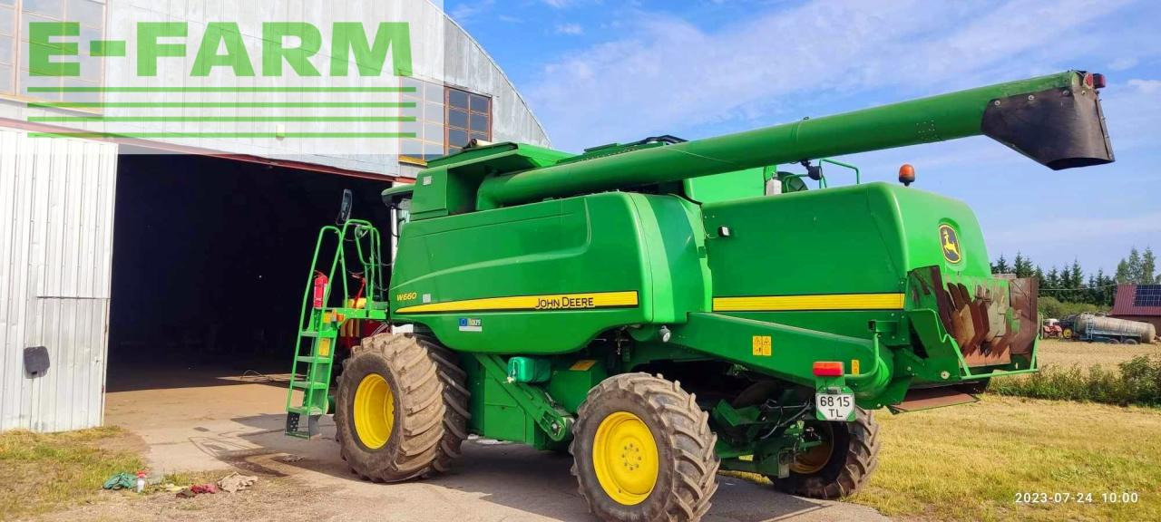 John Deere W660 - Labības kombains: foto 1 John Deere W660 - Labības kombains: foto 1
