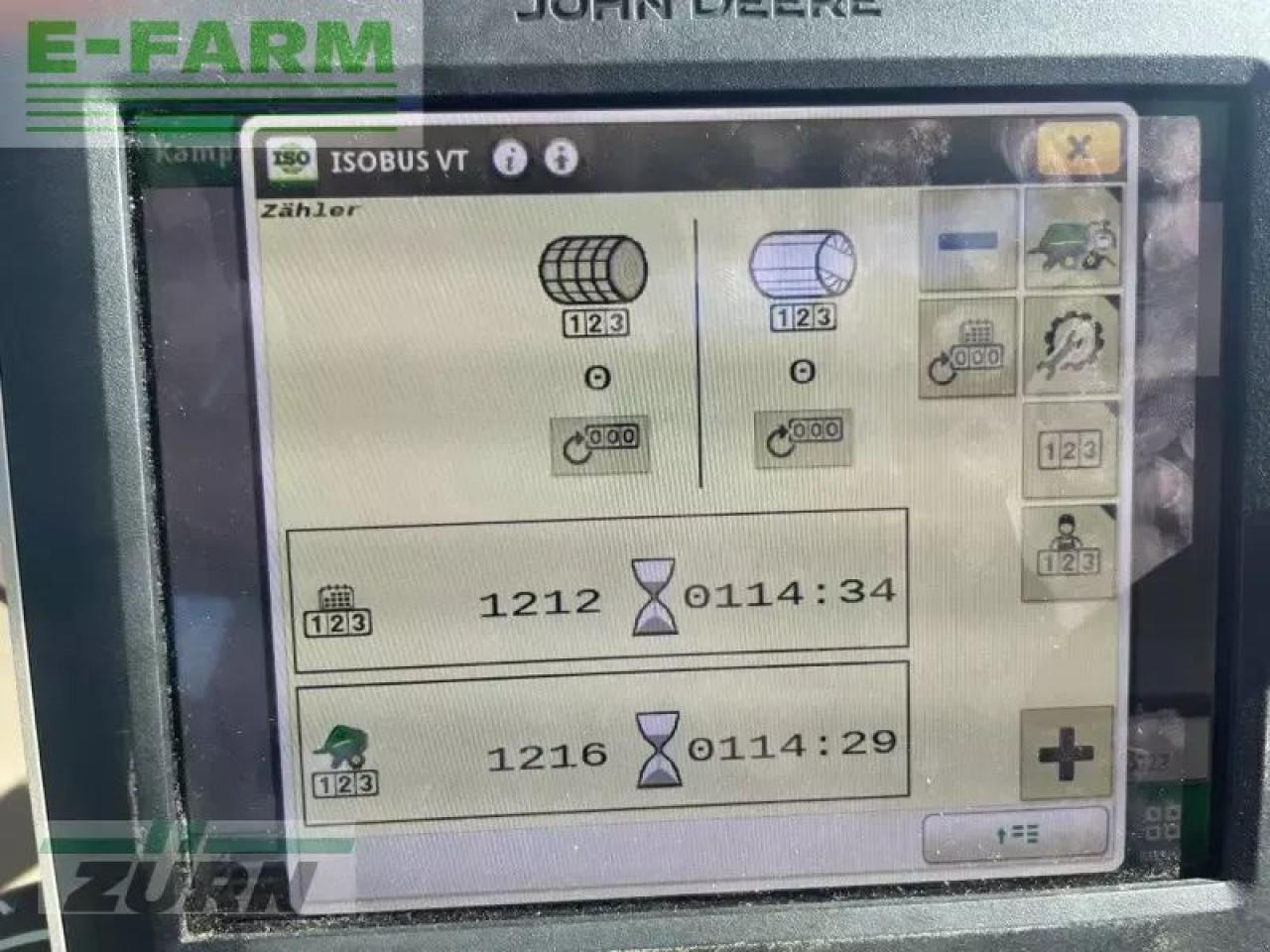 Kīpu prese John Deere c461r: foto 11