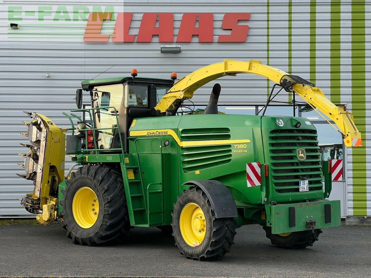 John Deere ensileuse j-d 7380 - Lopbarības kombains: foto 5 John Deere ensileuse j-d 7380 - Lopbarības kombains: foto 5