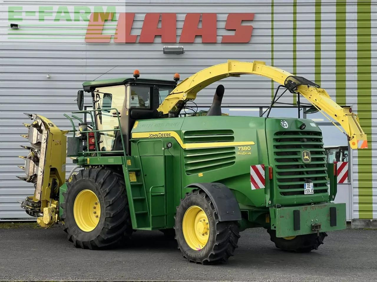 John Deere ensileuse j-d 7380 - Lopbarības kombains: foto 5 John Deere ensileuse j-d 7380 - Lopbarības kombains: foto 5