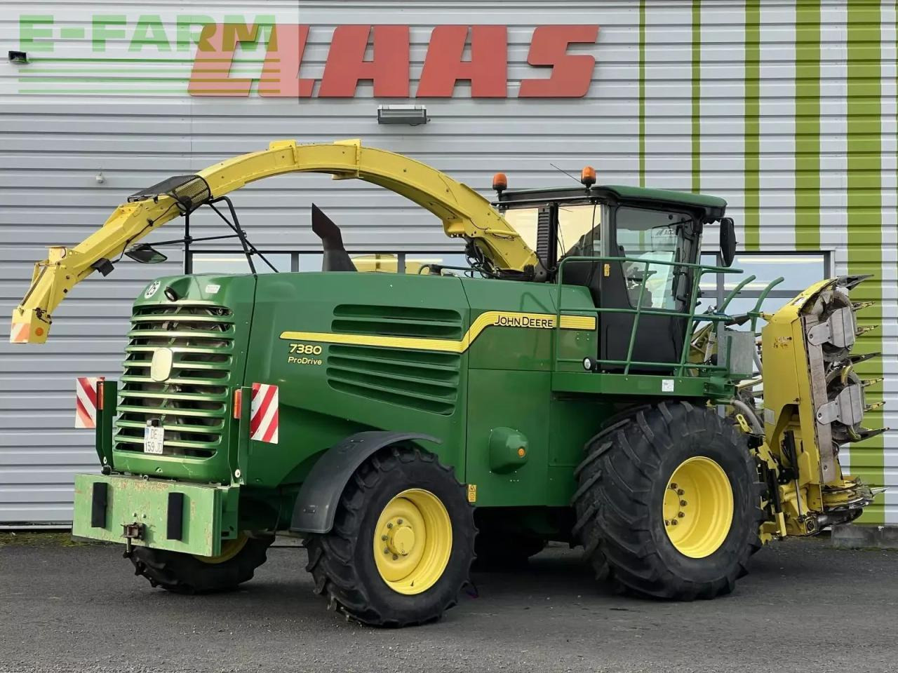 John Deere ensileuse j-d 7380 - Lopbarības kombains: foto 3 John Deere ensileuse j-d 7380 - Lopbarības kombains: foto 3