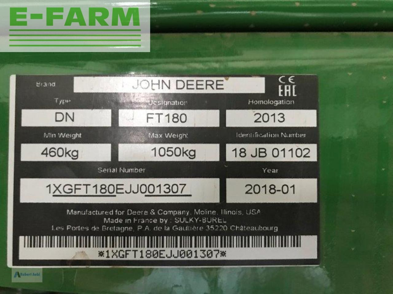 John Deere ft180 - Kombinētā sējmašīna: foto 3 John Deere ft180 - Kombinētā sējmašīna: foto 3
