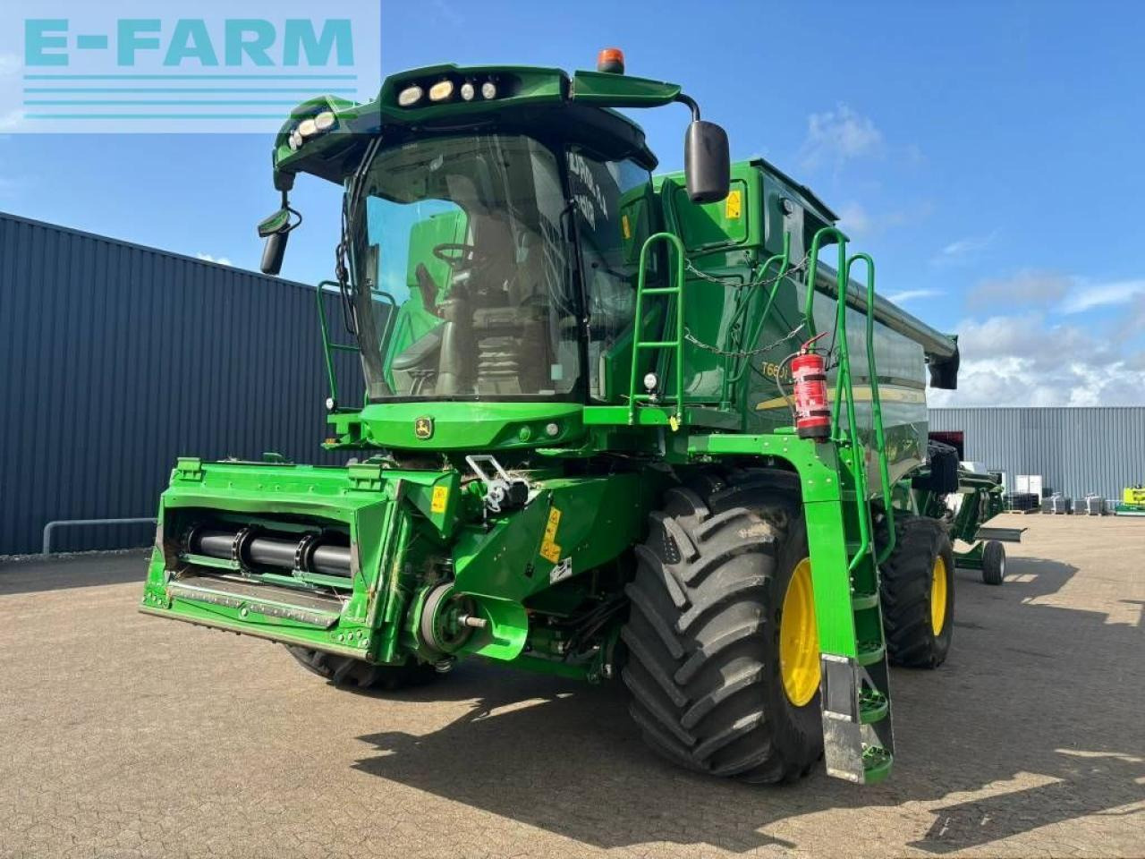 John Deere t 660 i 4wd - Labības kombains: foto 3 John Deere t 660 i 4wd - Labības kombains: foto 3