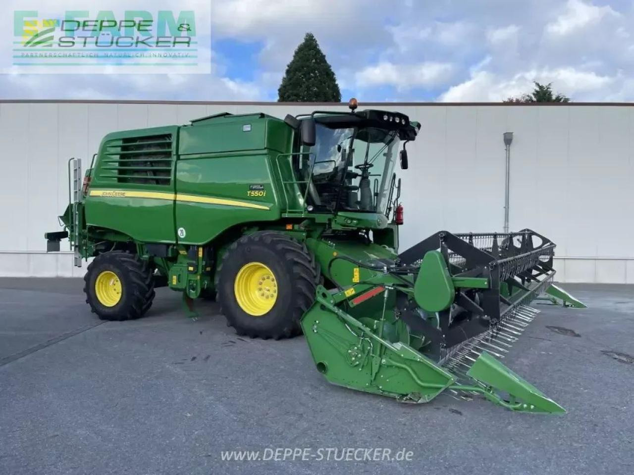 John Deere t550 mit 622r - Labības kombains: foto 1 John Deere t550 mit 622r - Labības kombains: foto 1