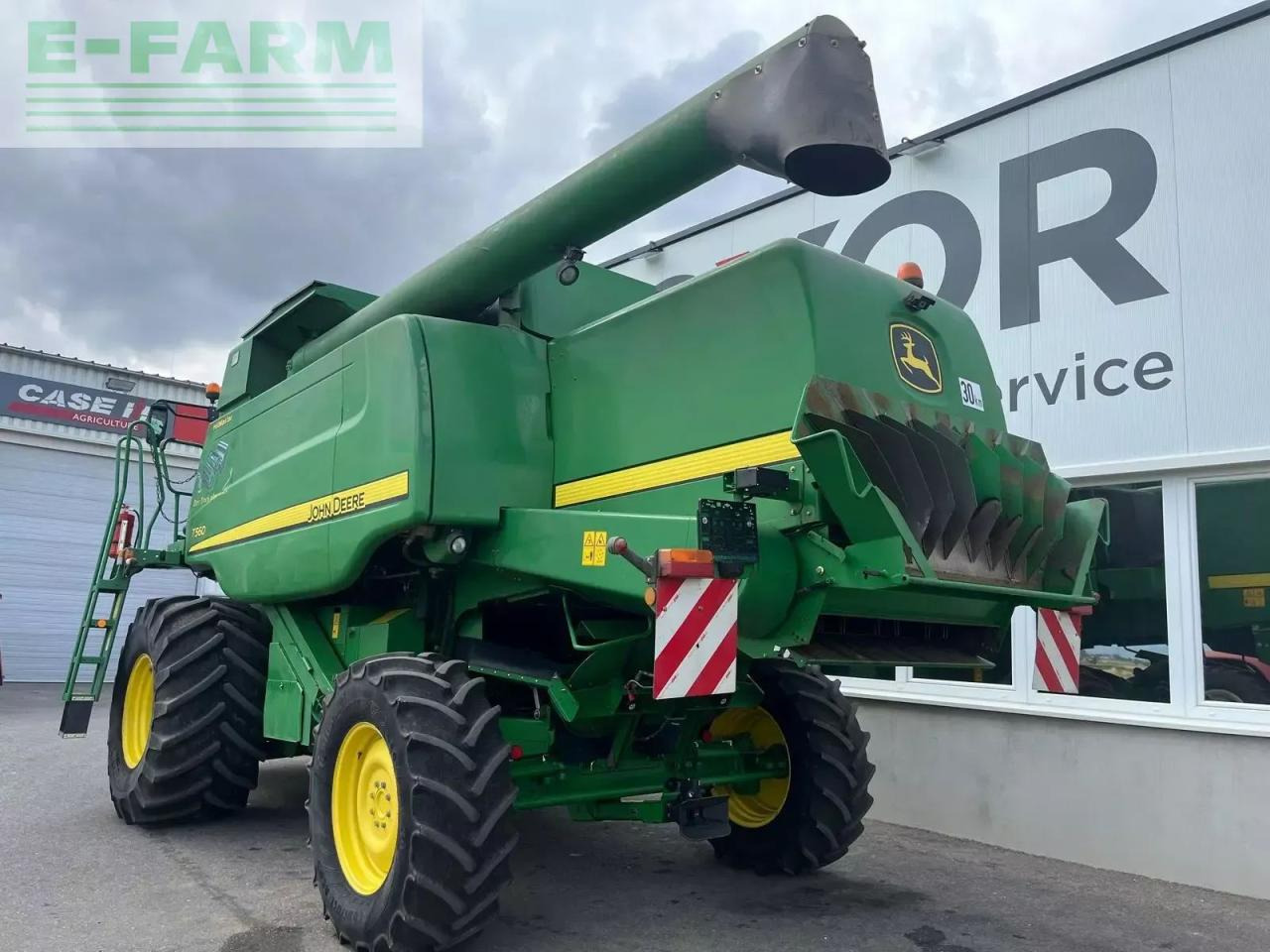 Labības kombains John Deere t560: foto 15
