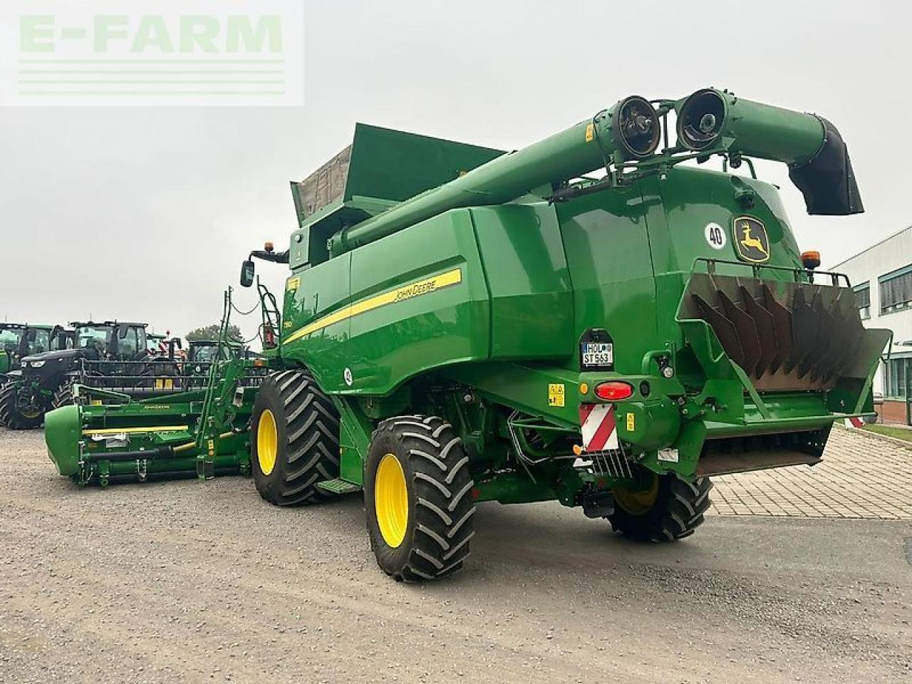 Labības kombains John Deere t560: foto 6 Labības kombains John Deere t560: foto 6