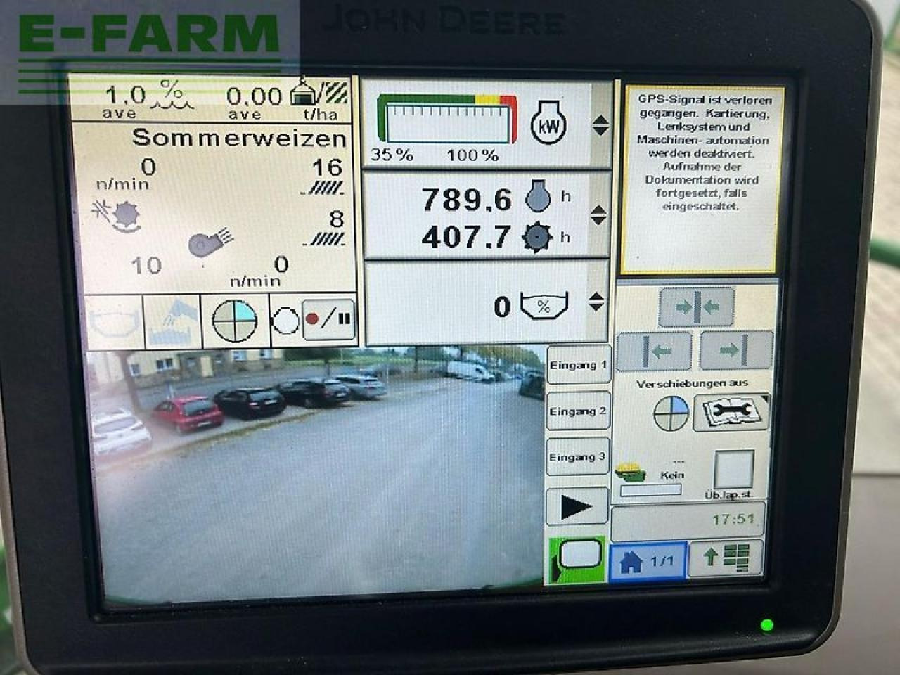 Labības kombains John Deere t560: foto 16 Labības kombains John Deere t560: foto 16