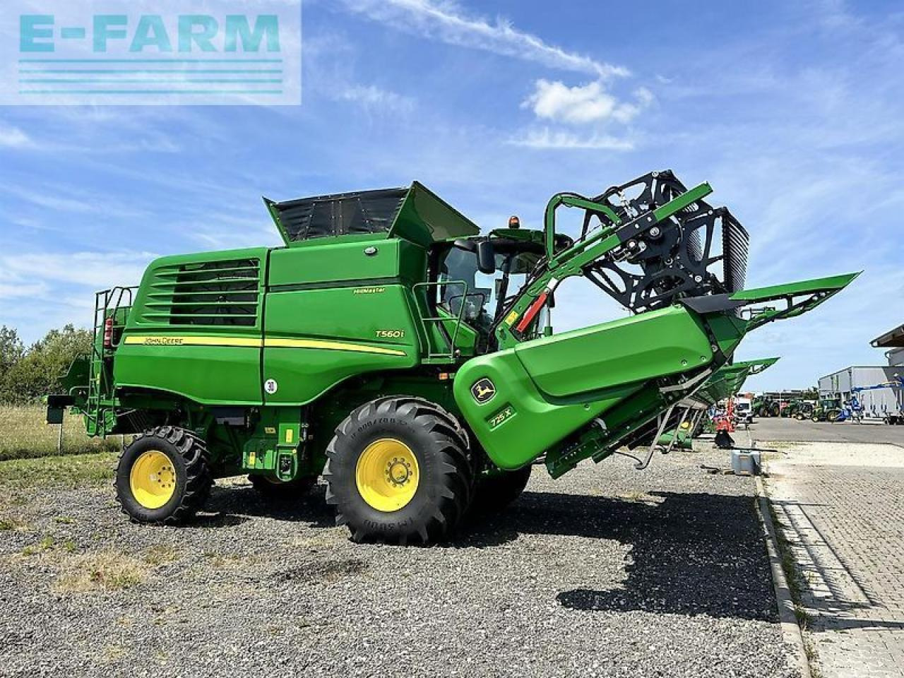 John Deere t560 hm demo - Labības kombains: foto 1 John Deere t560 hm demo - Labības kombains: foto 1
