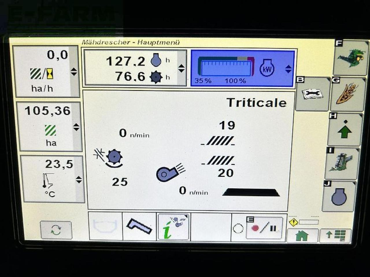 Labības kombains John Deere t560i hm: foto 9 Labības kombains John Deere t560i hm: foto 9