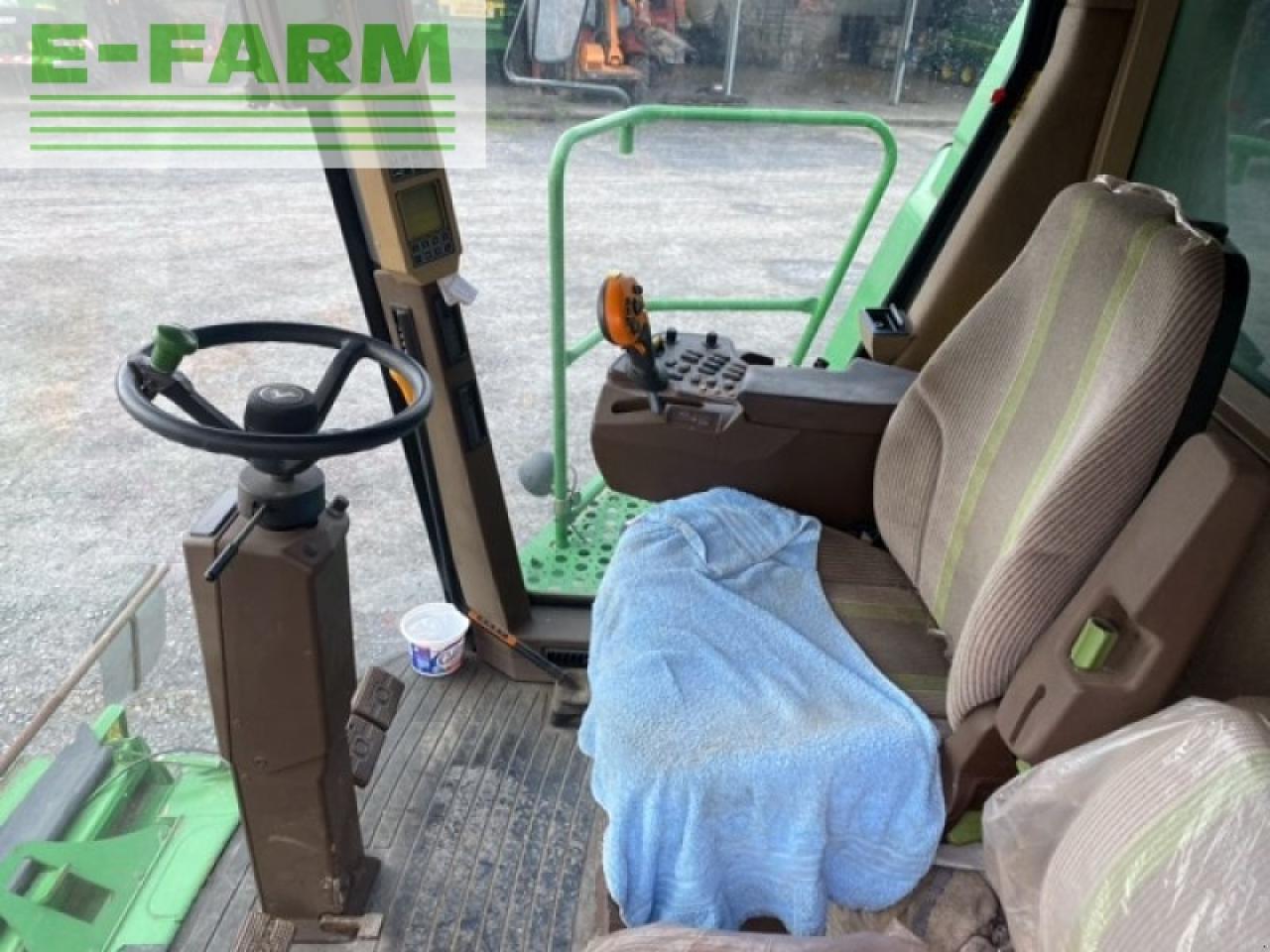 Labības kombains John Deere t660: foto 10