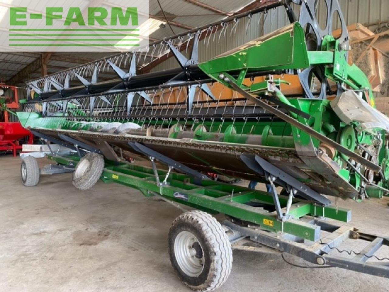 Labības kombains John Deere t660: foto 8