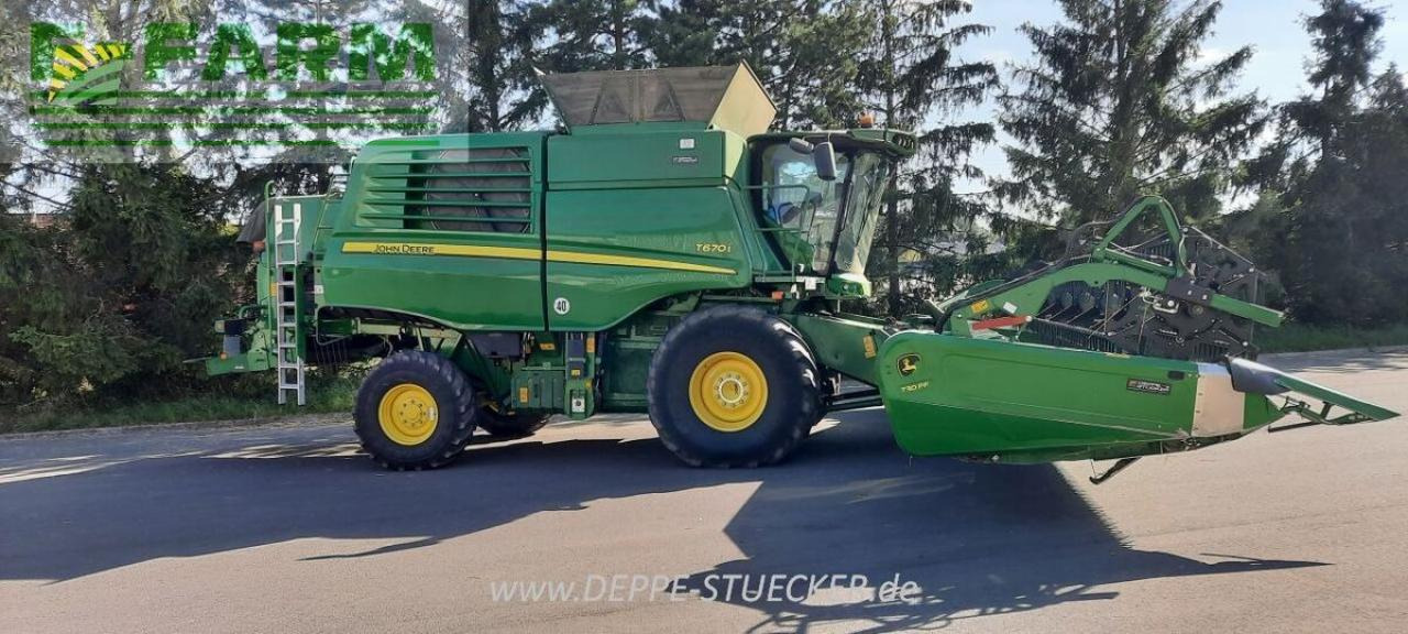 John Deere t670 - Labības kombains: foto 1 John Deere t670 - Labības kombains: foto 1
