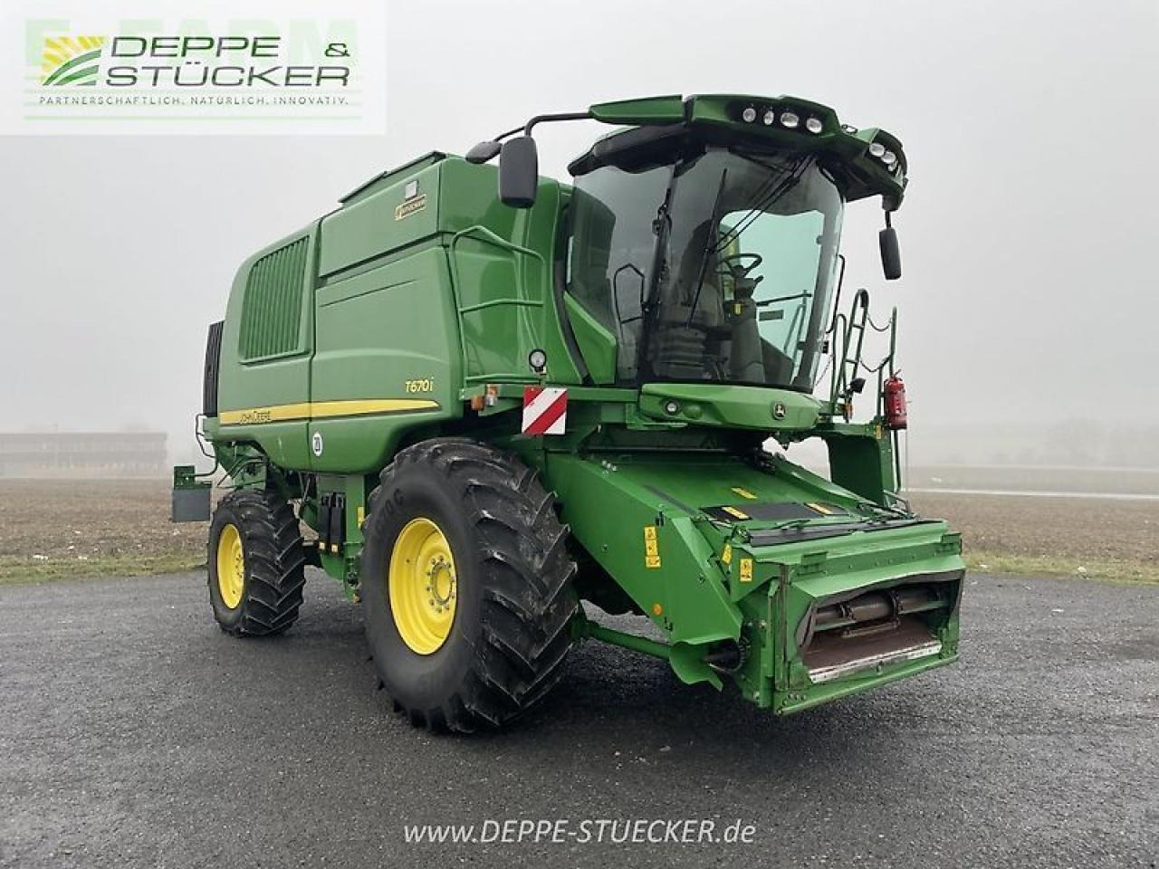 John Deere t670 mit 622r - Labības kombains: foto 4 John Deere t670 mit 622r - Labības kombains: foto 4