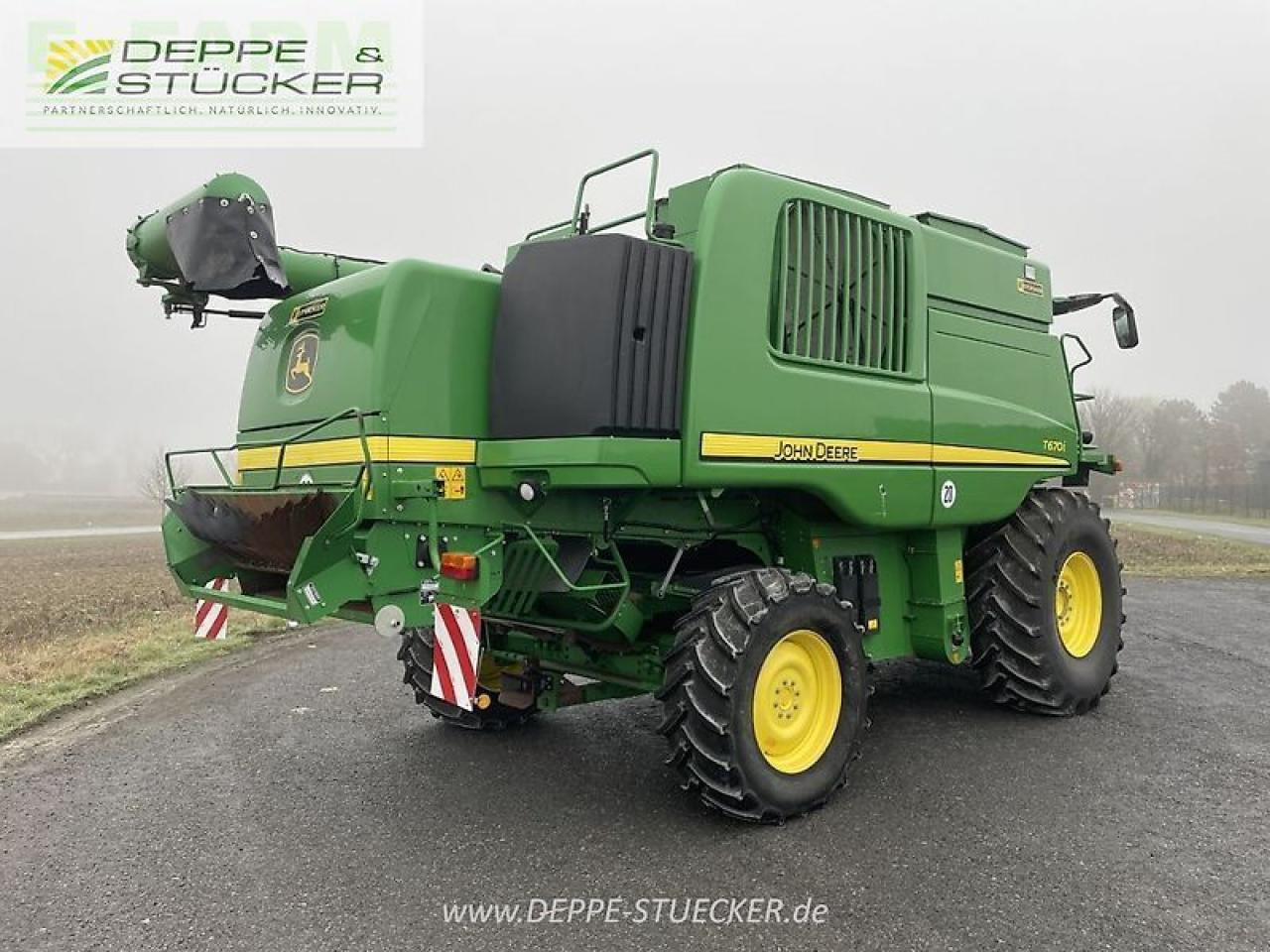 John Deere t670 mit 622r - Labības kombains: foto 2 John Deere t670 mit 622r - Labības kombains: foto 2